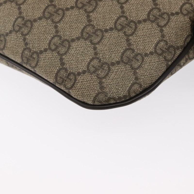 【日本直送】GUCCI GG Supreme 斜背包 PVC 米色 金色 233269 正品 ki6304-17