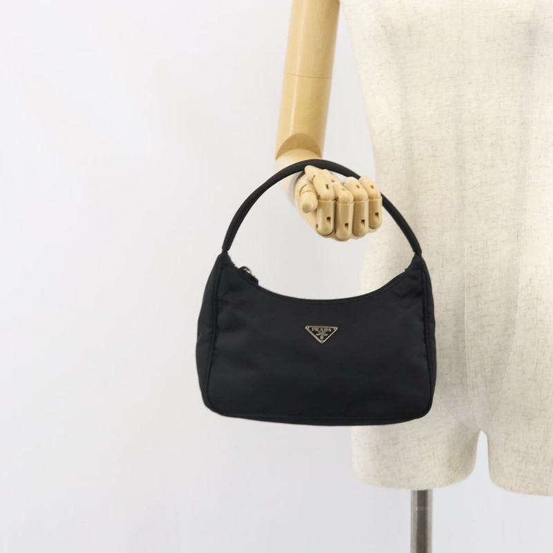 【日本直送】PRADA 尼龍手提包 黑色 正品 162139-20