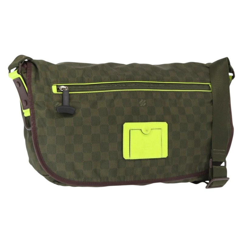 【日本直送】路易威登 Damier Challenge 尼龍斜背包 卡其色 N41239 正品 mr1791-0
