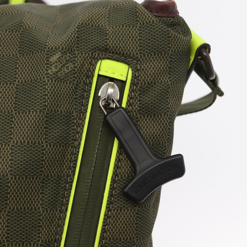 【日本直送】路易威登 Damier Challenge 尼龍斜背包 卡其色 N41239 正品 mr1791-16