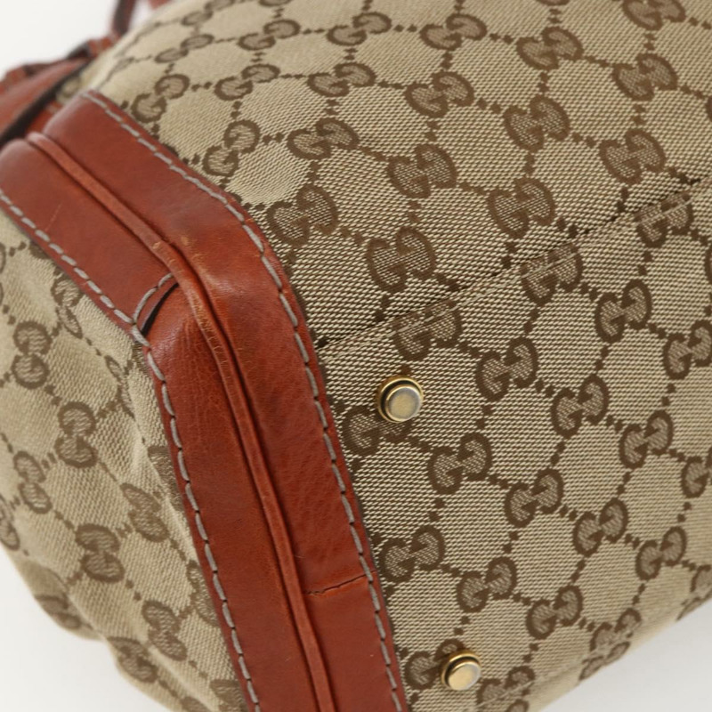 【日本直送】GUCCI GG帆布手提包 米色 金色 247183 正品 mr1815-13