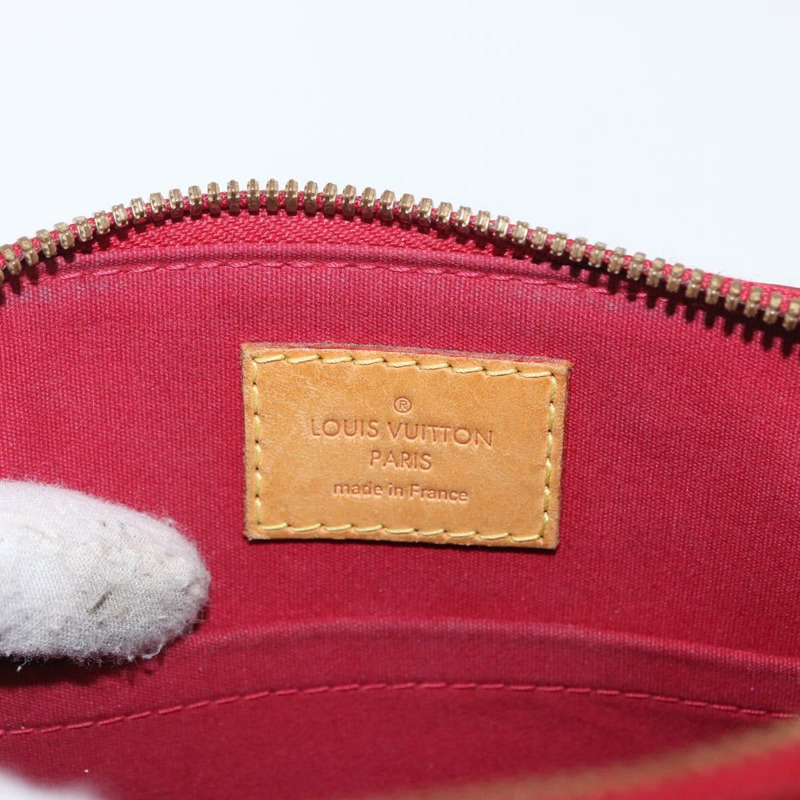 【日本直送】路易威登 Vernis Rayure Alma BB 包 2way Pomme D'amour M91593 正品 164156-21
