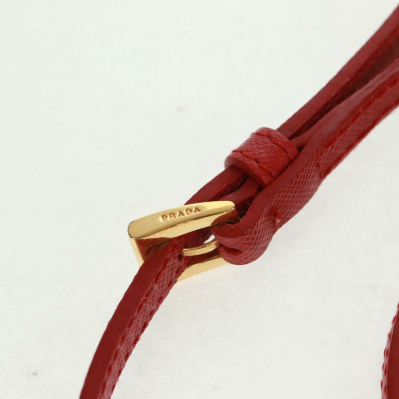 【日本直送】PRADA 單肩包 尼龍 2way 紅色金色 Auth 161489V-14