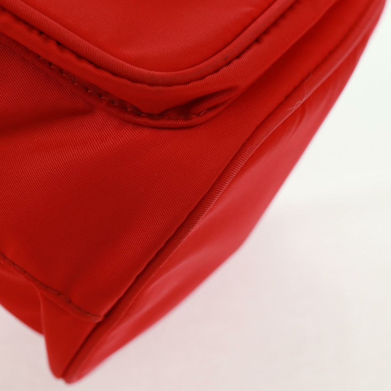 【日本直送】PRADA 單肩包 尼龍 2way 紅色金色 Auth 161489V-16