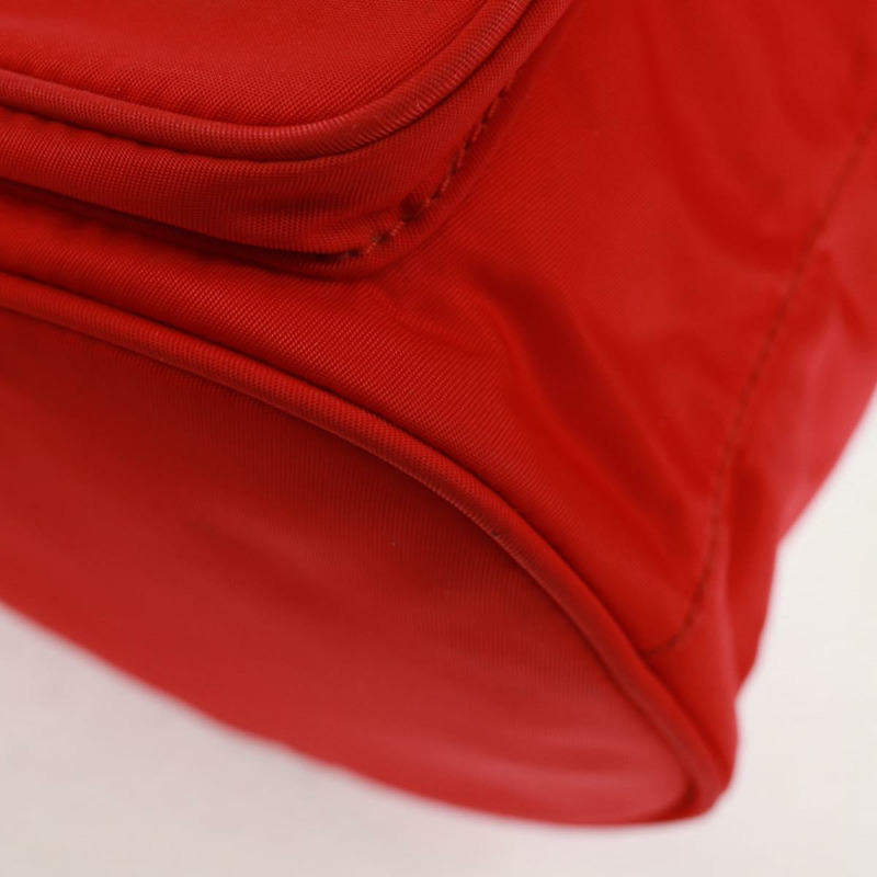 【日本直送】PRADA 單肩包 尼龍 2way 紅色金色 Auth 161489V-17