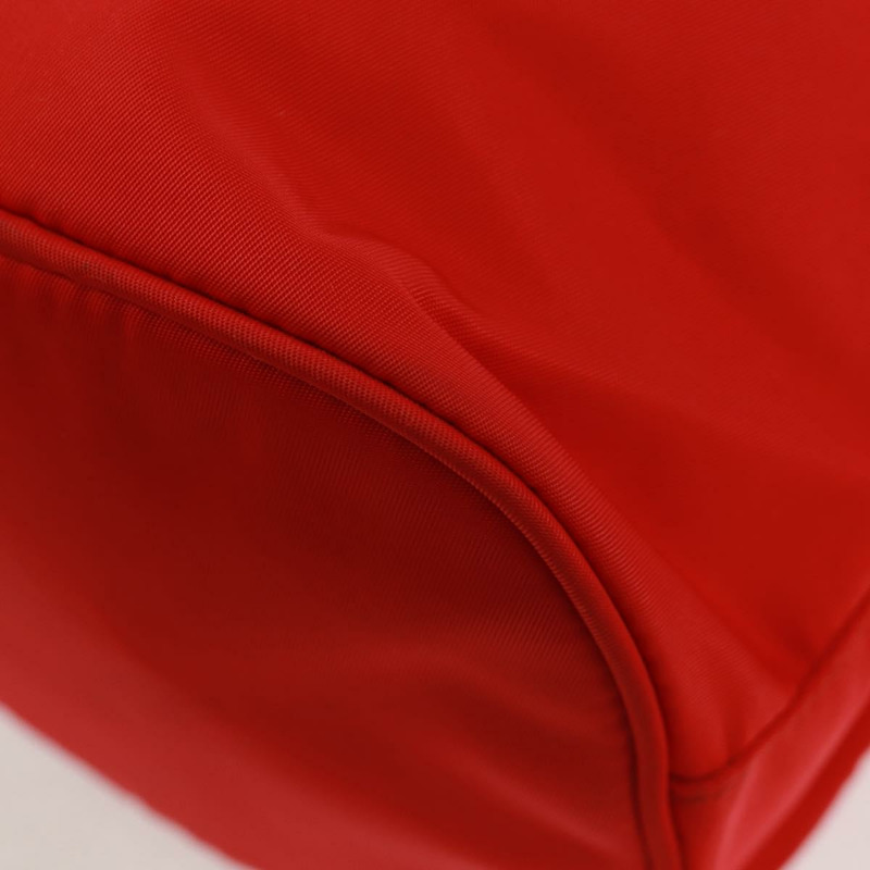 【日本直送】PRADA 單肩包 尼龍 2way 紅色金色 Auth 161489V-19