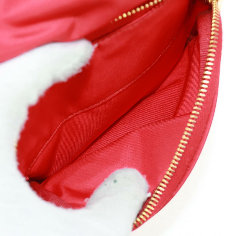 【日本直送】PRADA 單肩包 尼龍 2way 紅色金色 Auth 161489V-22