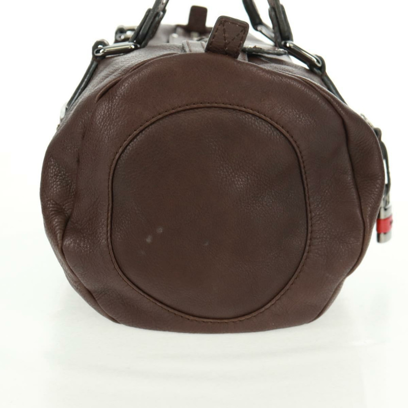 【日本直送】Chloe Mr Paddington 手提包 皮革 棕色 銀色 正品 162866V-3