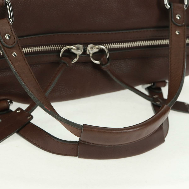 【日本直送】Chloe Mr Paddington 手提包 皮革 棕色 銀色 正品 162866V-7