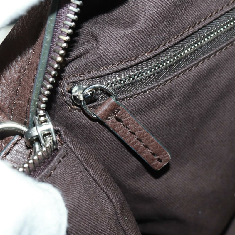 【日本直送】Chloe Mr Paddington 手提包 皮革 棕色 銀色 正品 162866V-25