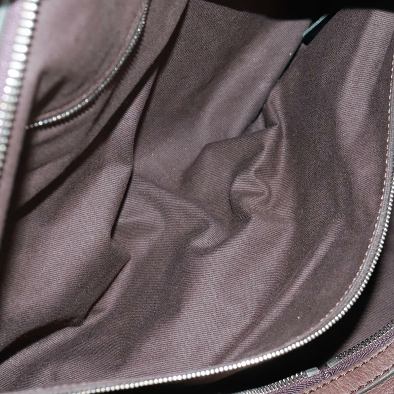 【日本直送】Chloe Mr Paddington 手提包 皮革 棕色 銀色 正品 162866V-26