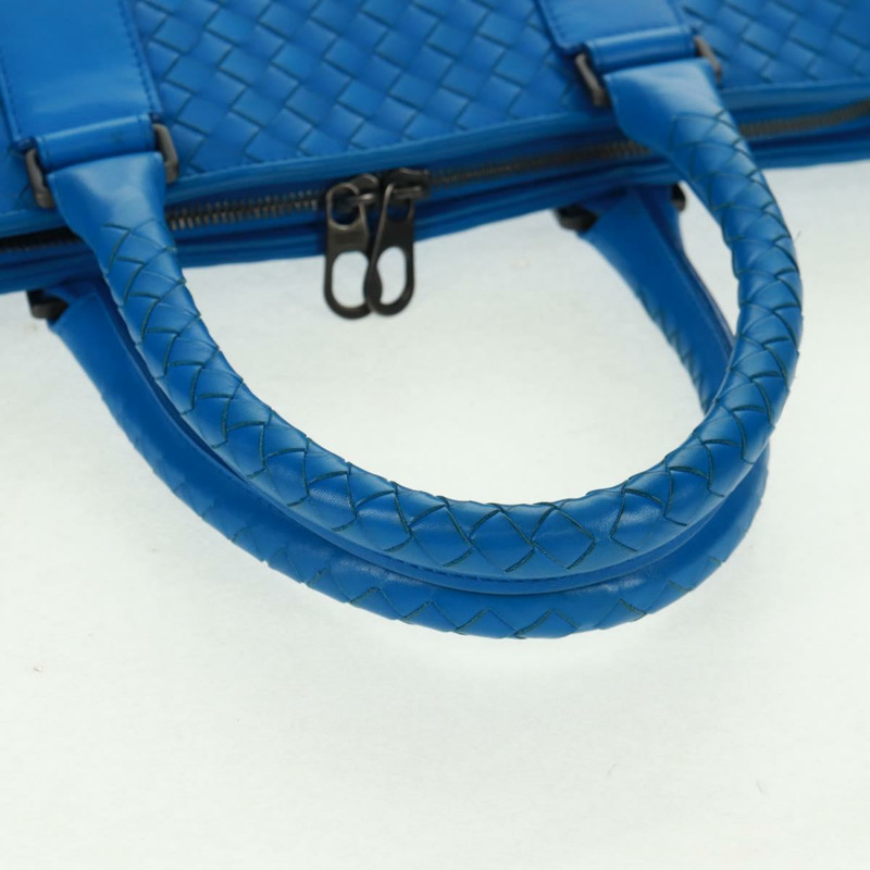 【日本直送】BOTTEGA VENETA INTRECCIATO 商務包皮革藍正品 161673V-6