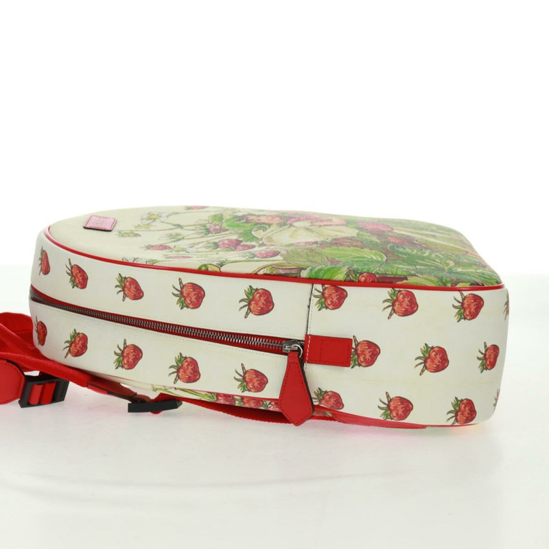 【日本直送】GUCCI 兒童草莓仙子背包 PVC 紅色銀色 433578 正品 162873SAM-2
