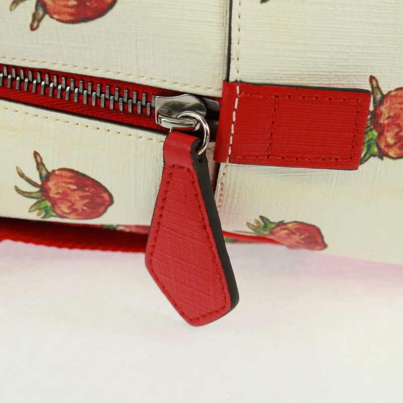 【日本直送】GUCCI 兒童草莓仙子背包 PVC 紅色銀色 433578 正品 162873SAM-22