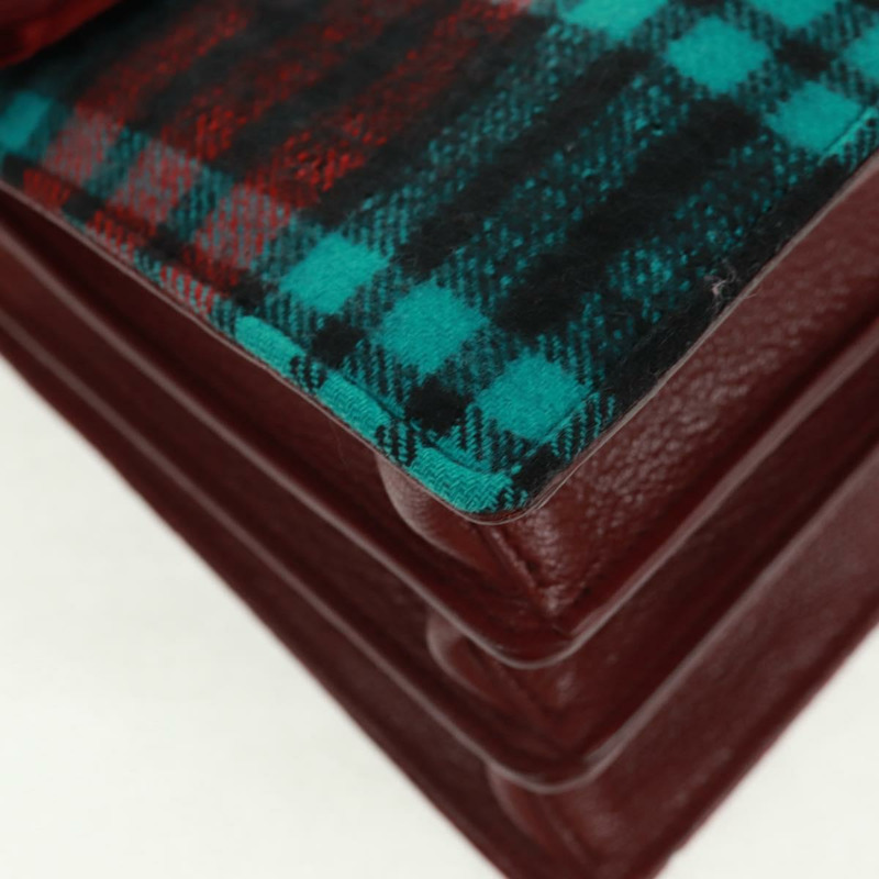 【日本直送】Miu Miu 天鵝絨手提包 2way 紅色金色 正品 162863SAV-15