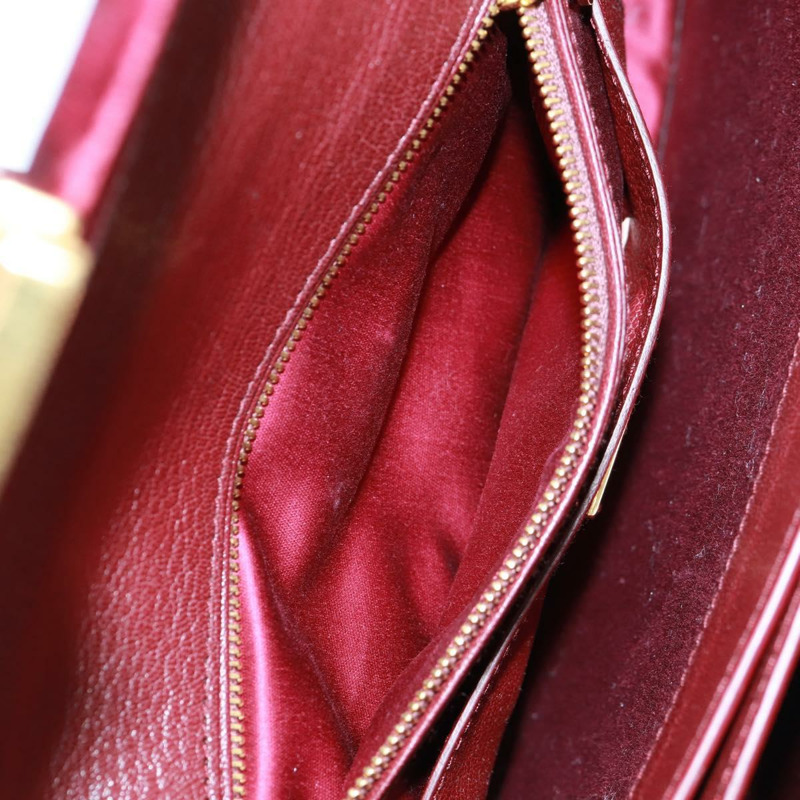 【日本直送】Miu Miu 天鵝絨手提包 2way 紅色金色 正品 162863SAV-28