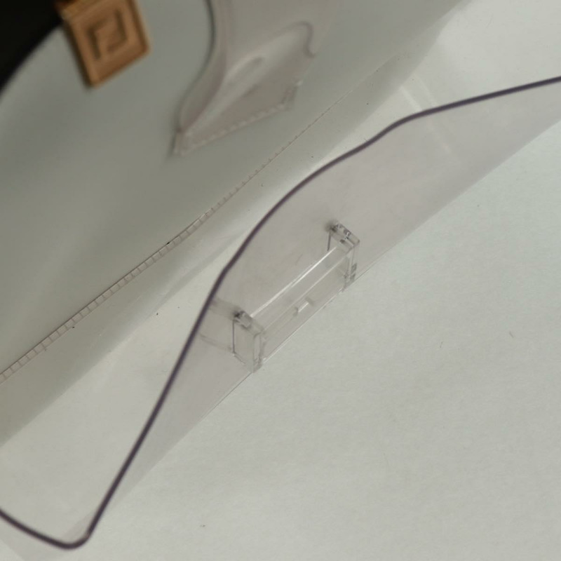 【日本直送】FENDI 白色金色皮革手提包，貨號 163410M-23