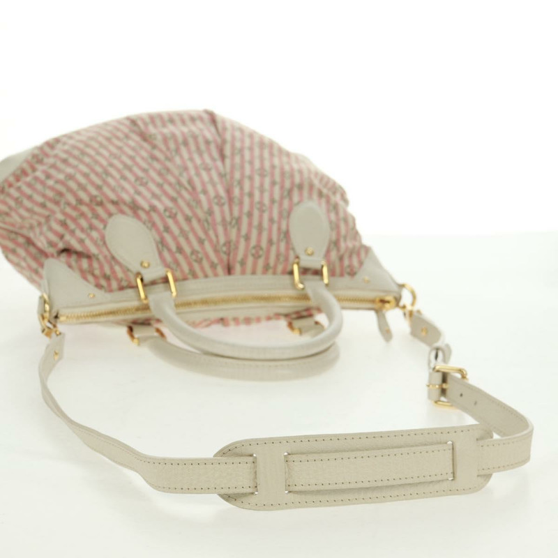 【日本直送】路易威登 Mini Lin Croisette Marina PM 手袋 粉紅色 白色 M95495 LV 正品 163361V-7