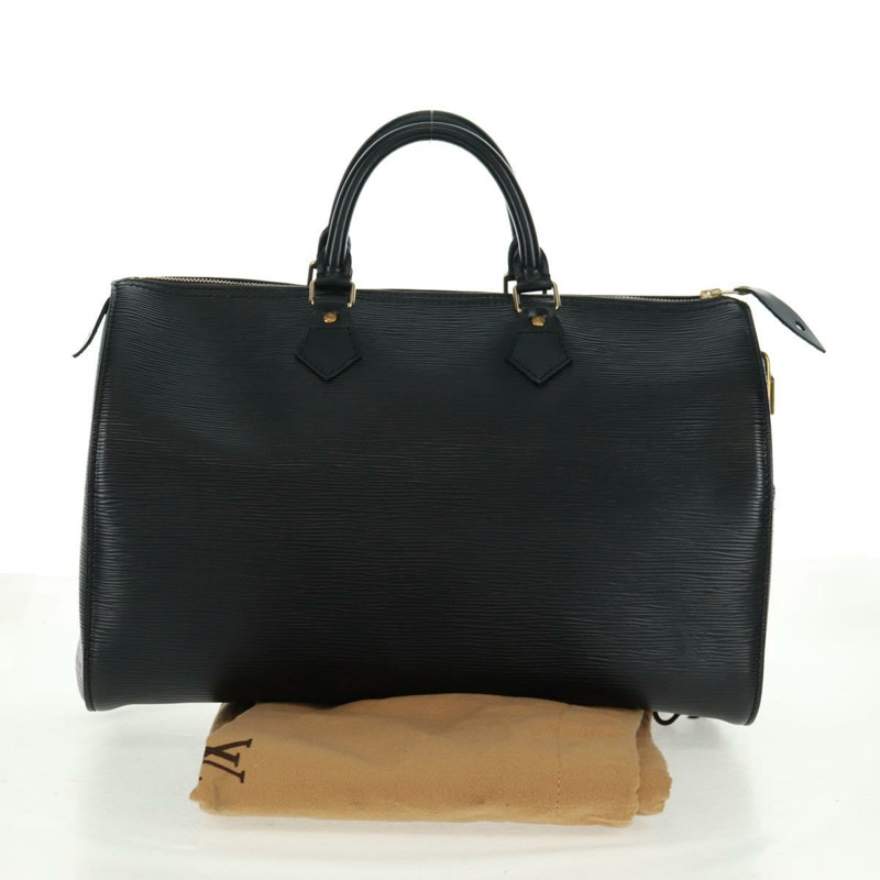 【日本直送】路易威登 Epi Speedy 35 手提包 黑色 M42992 LV 正品 163358V-11