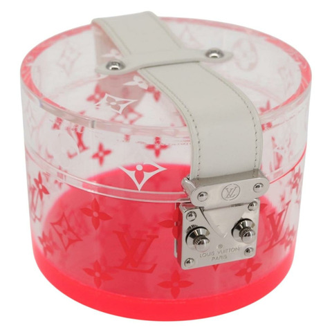 路易威登 (LOUIS VUITTON) 透明塑膠配件盒 LV 正品 163855V