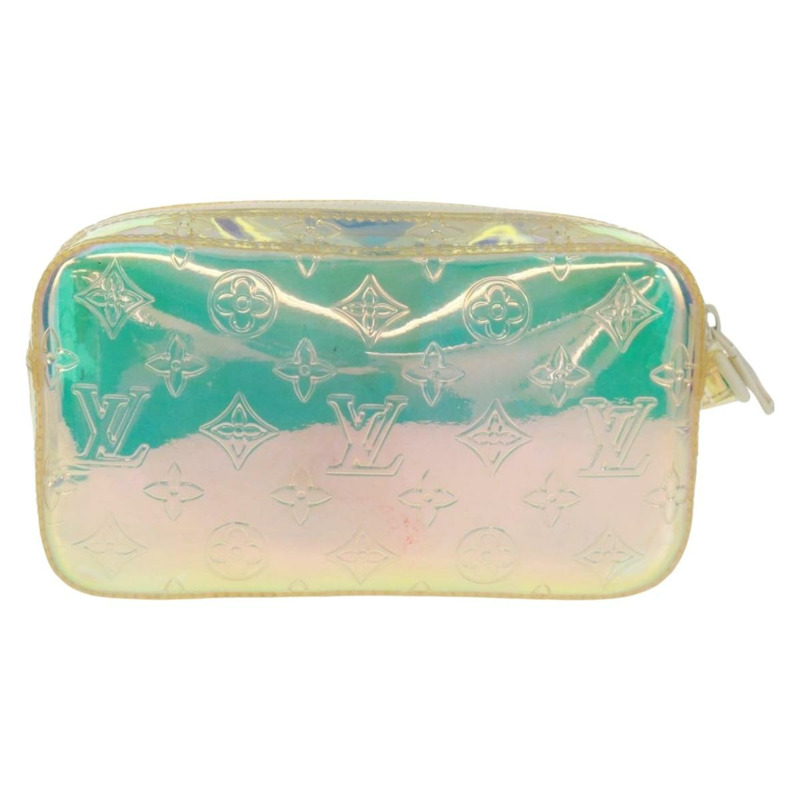 【日本直送】路易威登 Monogram Prism Pochette Volga 手袋 銀色 M55261 LV 正品 163342M-1