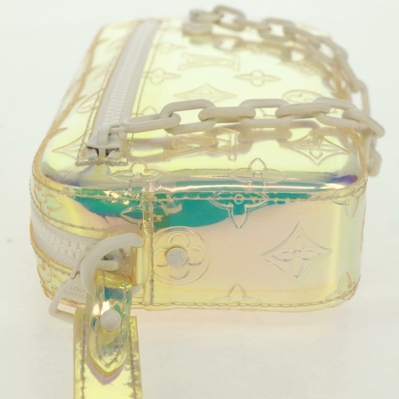 【日本直送】路易威登 Monogram Prism Pochette Volga 手袋 銀色 M55261 LV 正品 163342M-3