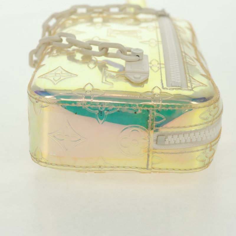 【日本直送】路易威登 Monogram Prism Pochette Volga 手袋 銀色 M55261 LV 正品 163342M-4