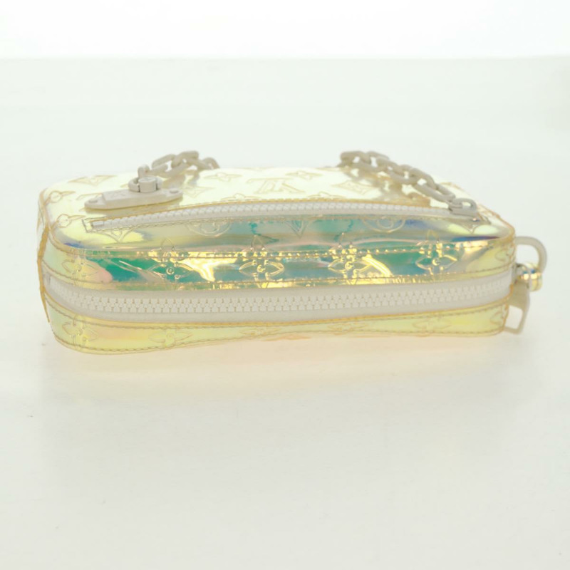 【日本直送】路易威登 Monogram Prism Pochette Volga 手袋 銀色 M55261 LV 正品 163342M-7