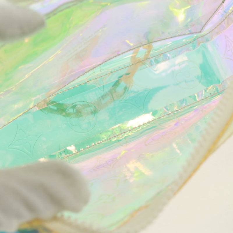 【日本直送】路易威登 Monogram Prism Pochette Volga 手袋 銀色 M55261 LV 正品 163342M-9