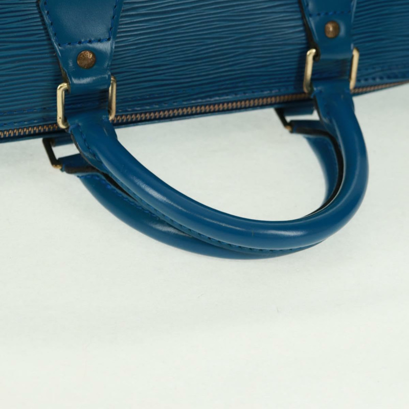 【日本直送】路易威登 Epi Speedy 35 手提包，托萊多藍，M42995，LV 正品，編號 163363V-7