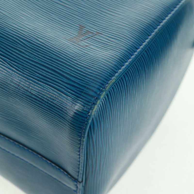 【日本直送】路易威登 Epi Speedy 35 手提包，托萊多藍，M42995，LV 正品，編號 163363V-16