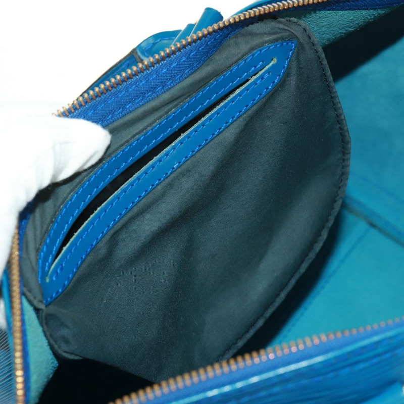 【日本直送】路易威登 Epi Speedy 35 手提包，托萊多藍，M42995，LV 正品，編號 163363V-21