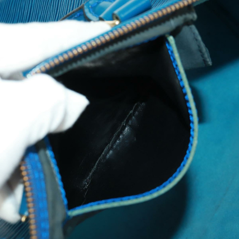 【日本直送】路易威登 Epi Speedy 35 手提包，托萊多藍，M42995，LV 正品，編號 163363V-22