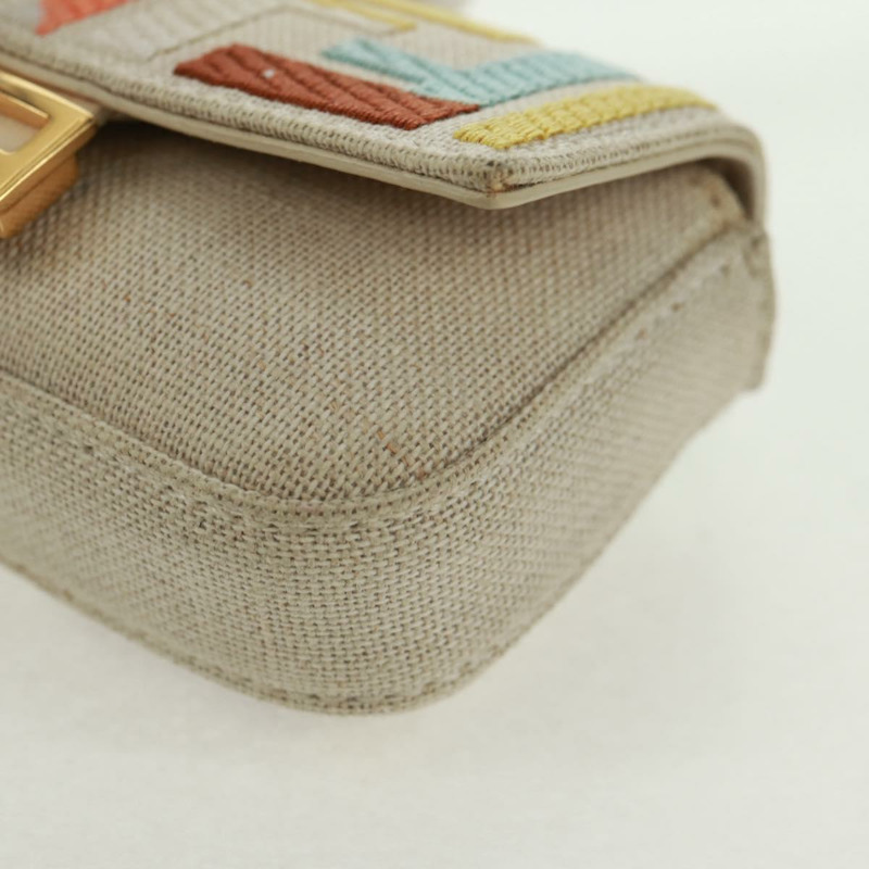 【日本直送】FENDI Zucca 帆布微型水桶包吊飾 多色金色 正品 163112SAM-13