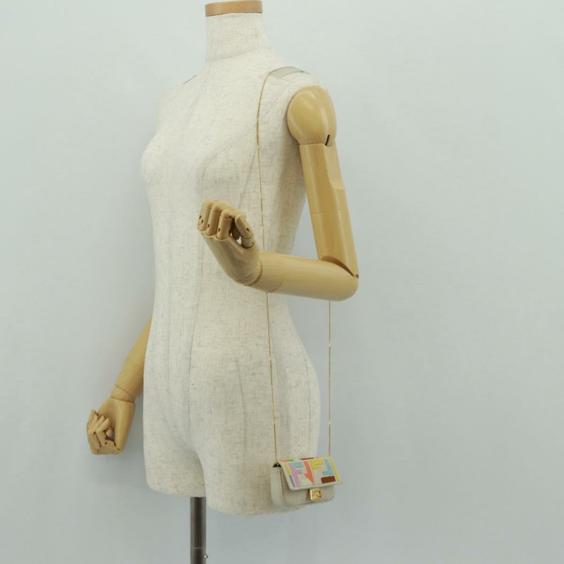 【日本直送】FENDI Zucca 帆布微型水桶包吊飾 多色金色 正品 163112SAM-21