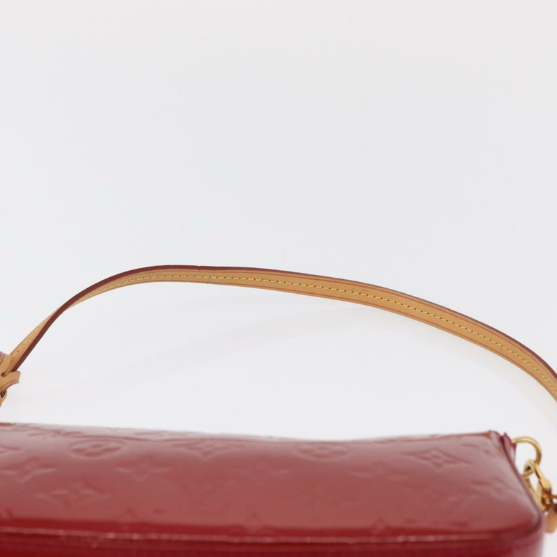 【日本直送】路易威登 Vernis Pochette 配件袋 Rose Andian M91574 正品 164264-13