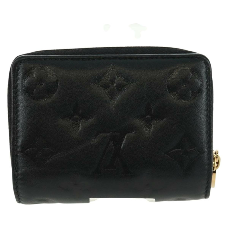 【日本直送】路易威登羊皮 Portefeuille Lou 皮夾 黑色 M81599 正品 164048SAM-1