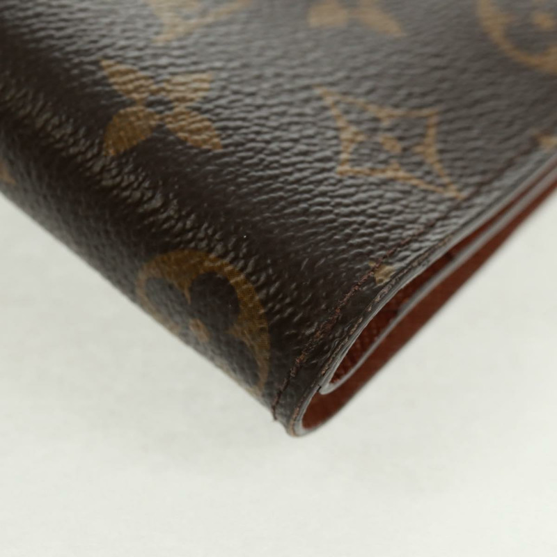 【日本直送】路易威登 Monogram Compact Zip Wallet M61667 LV Auth 164000V-6