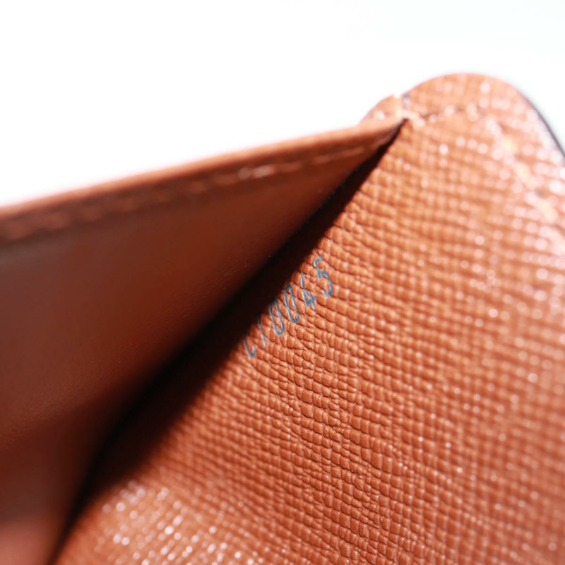 【日本直送】路易威登 Monogram Compact Zip Wallet M61667 LV Auth 164000V-10