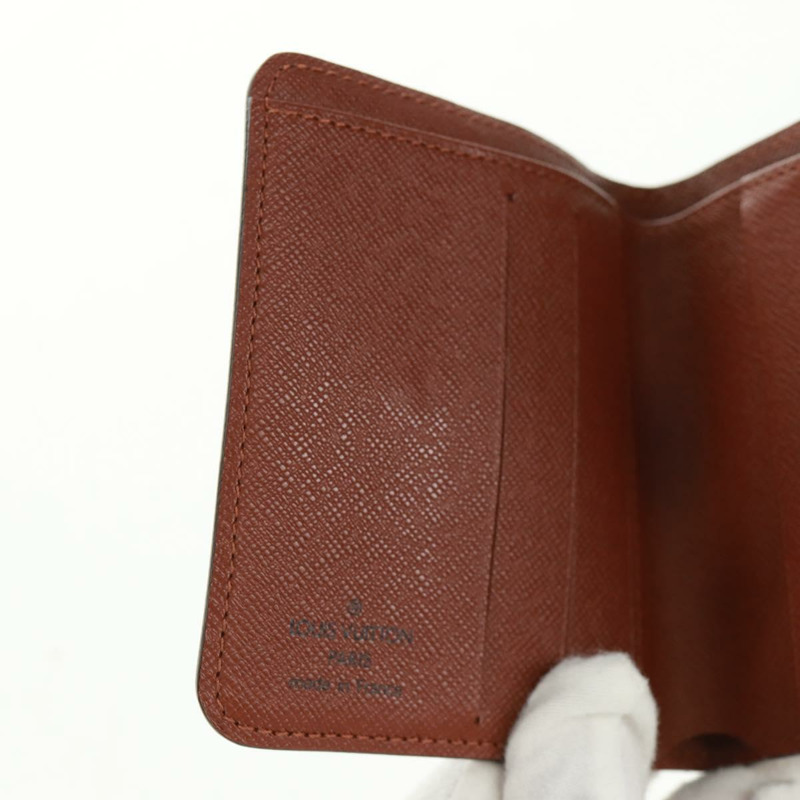 【日本直送】路易威登 Monogram Compact Zip Wallet M61667 LV Auth 164000V-18
