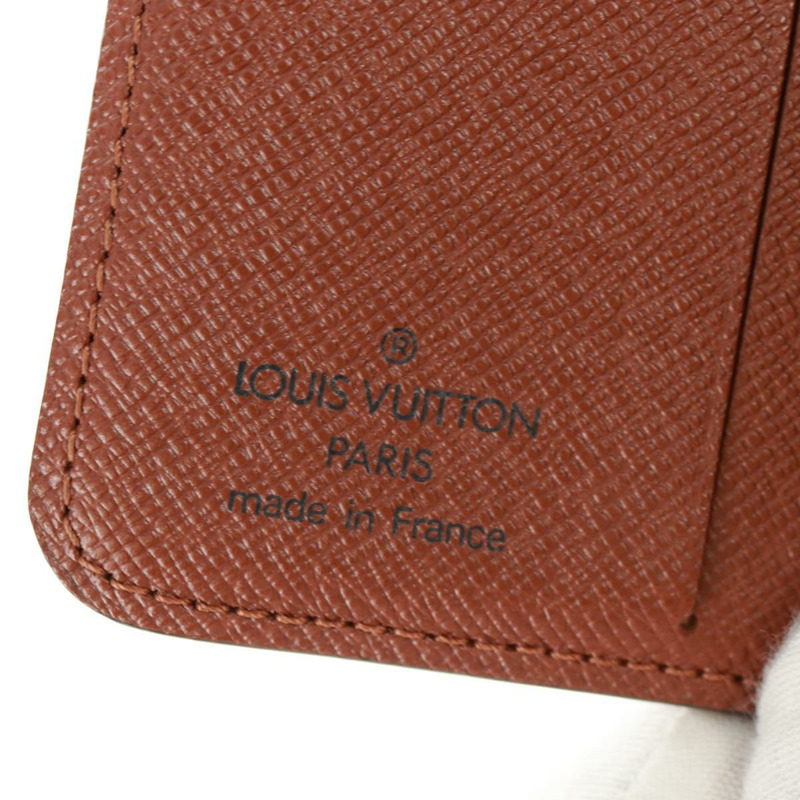 【日本直送】路易威登 Monogram Compact Zip Wallet M61667 LV Auth 164000V-20