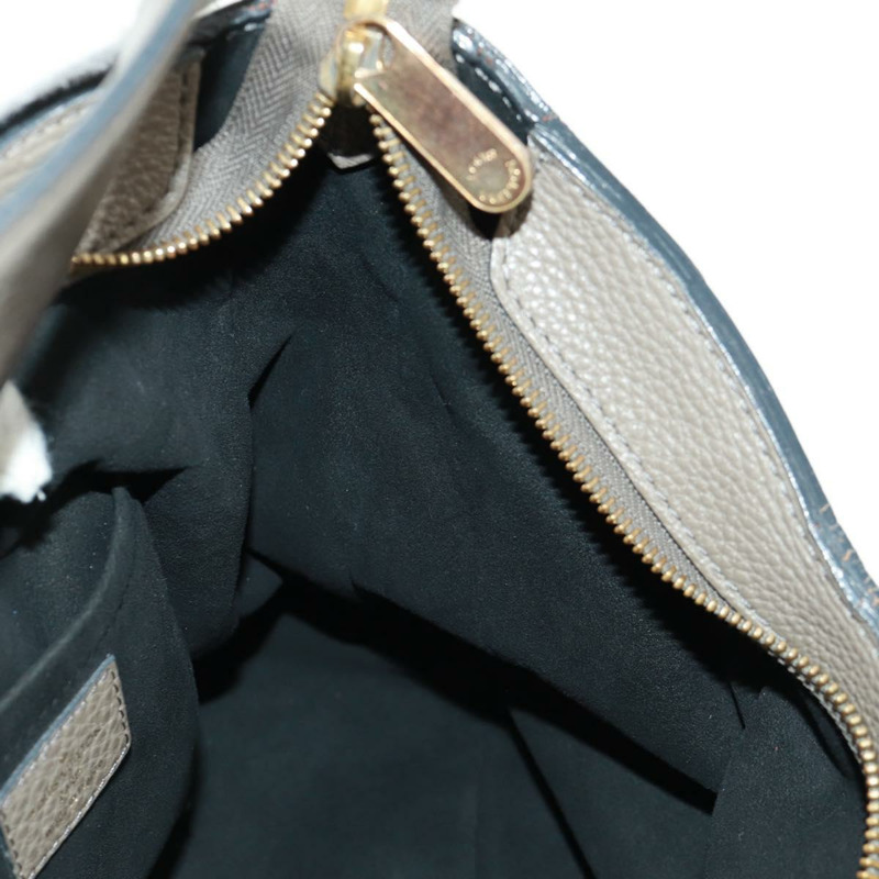 【日本直送】路易威登 Mahina 太陽能 PM 手袋，皮革，灰褐色，貨號 M93124，LV 正品，編號 164063V-21