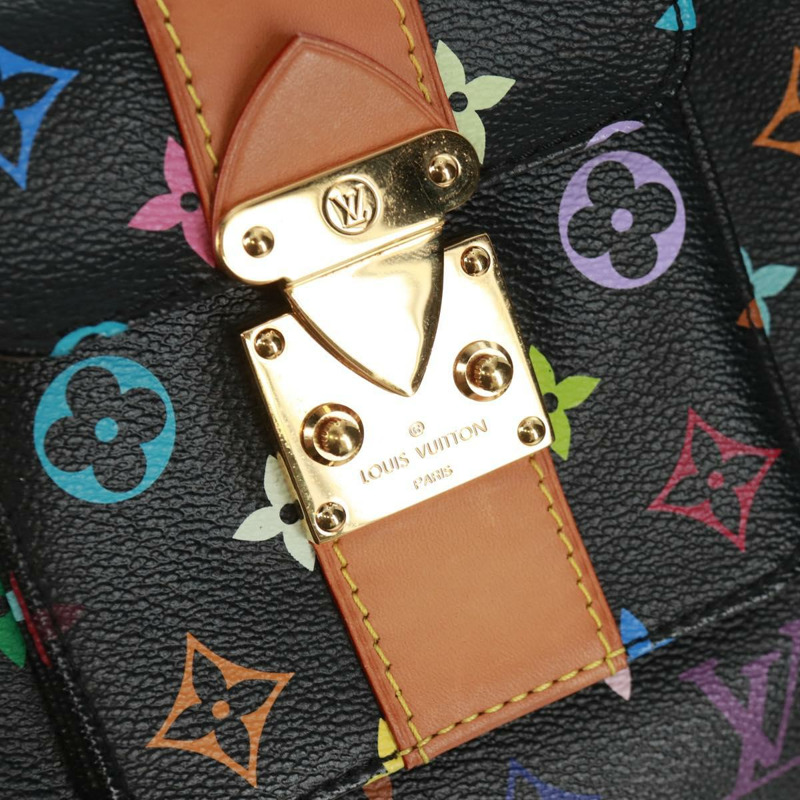 【日本直送】路易威登 Monogram Multicolor Speedy 30 手提包 黑色 M92642 正品 157571SM-17