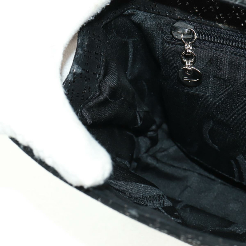 【日本直送】Salvatore Ferragamo 鏈條單肩包 麂皮 黑色 銀色 正品 154248V-20