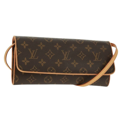 路易威登 Monogram Pochette Twin GM 單肩包 M51852 LV 正品 164046SAV