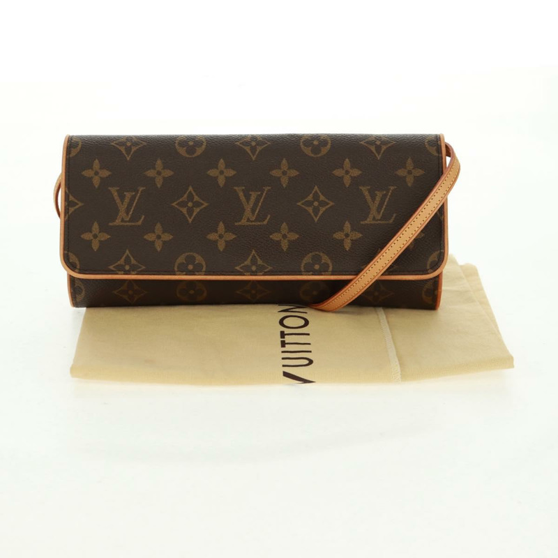 【日本直送】路易威登 Monogram Pochette Twin GM 單肩包 M51852 LV 正品 164046SAV-11
