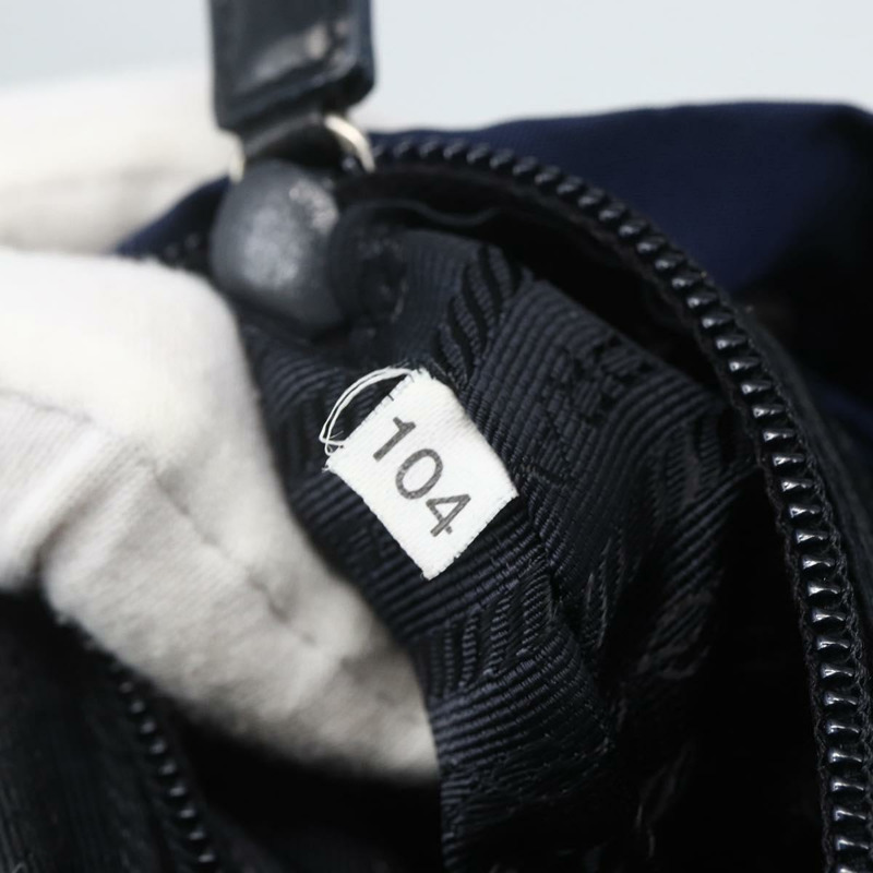【日本直送】PRADA 雙肩包 尼龍 海軍藍 銀色 正品 164098V-10