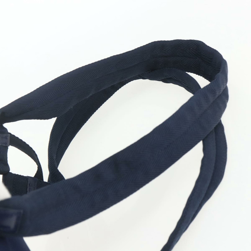 【日本直送】PRADA 雙肩包 尼龍 海軍藍 銀色 正品 164098V-14