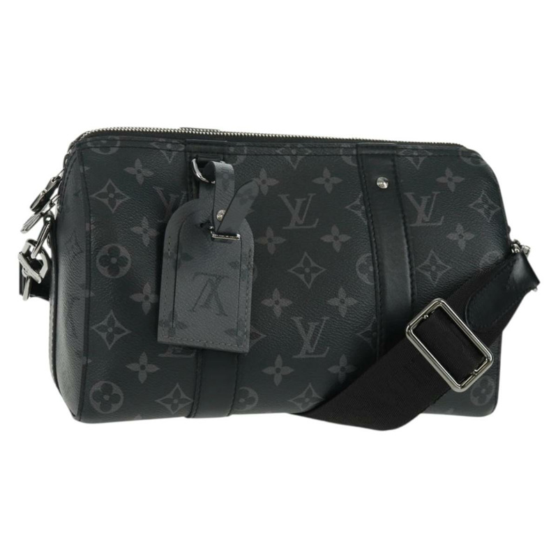 【日本直送】路易威登 Monogram Eclipse City Keepall 波士頓包 M45936 LV Auth 157561SM-0