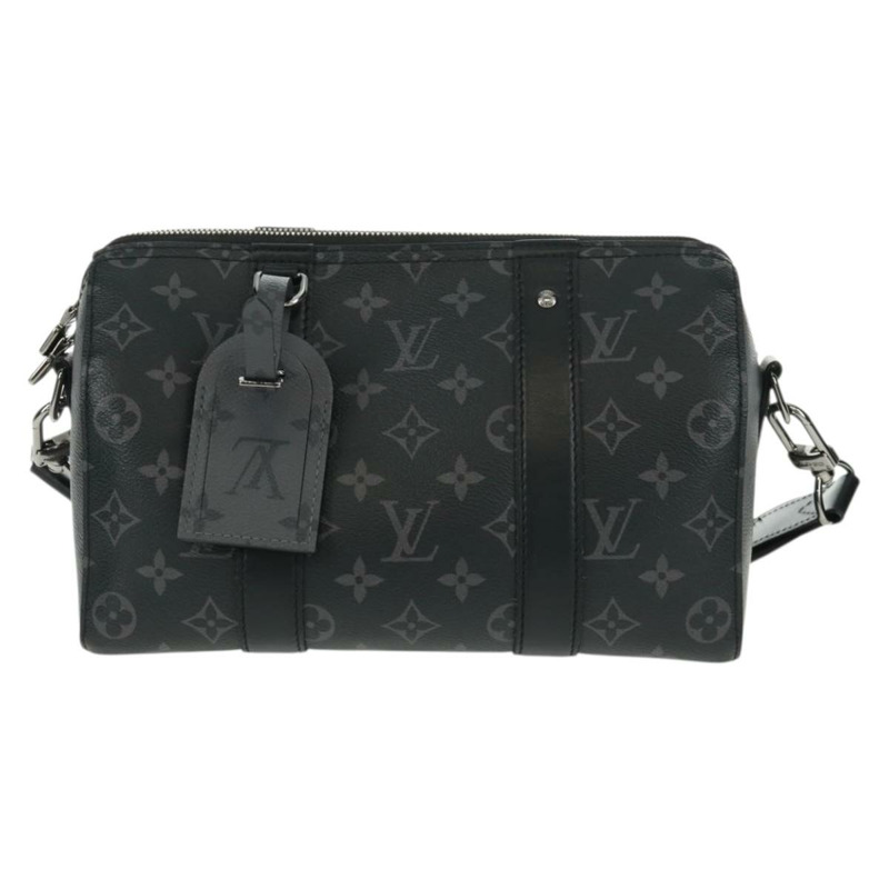 【日本直送】路易威登 Monogram Eclipse City Keepall 波士頓包 M45936 LV Auth 157561SM-12